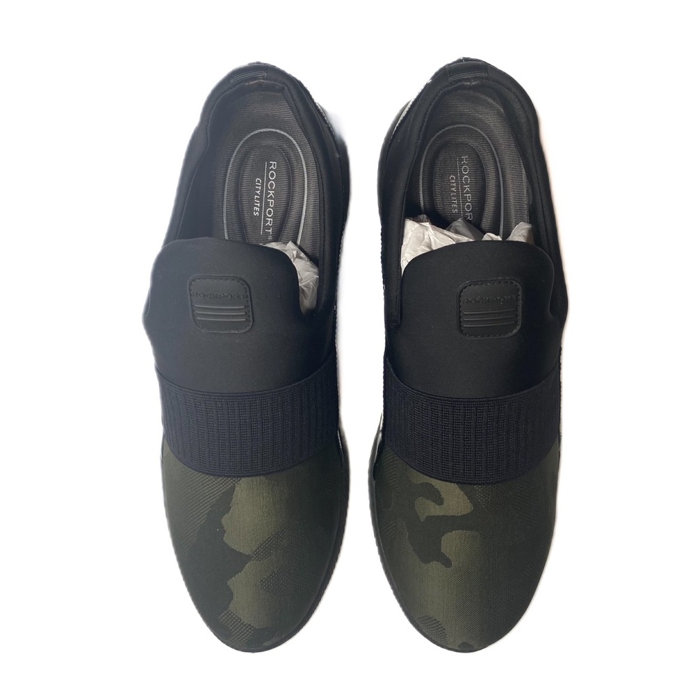 Rockport Citilites Camo/Black slip-ons Sneakers size 11